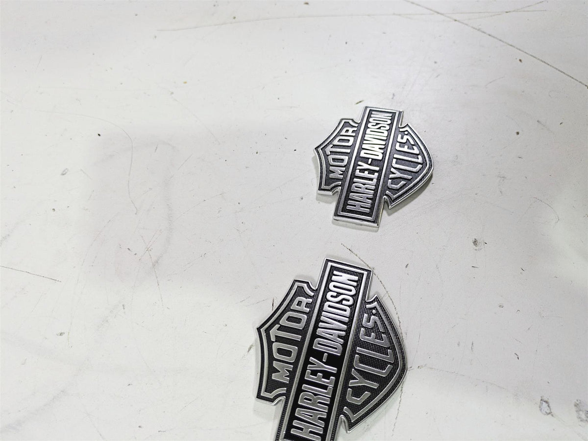 2017 Harley FLS Softail Slim Fuel Gas Petrol Tank Emblem Set 61400055 61400056 {{ shop.shopifyCountryName }} - Mototech271