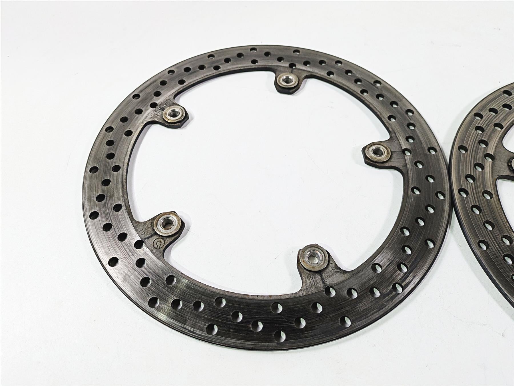 2010 BMW R1200RT K26 Front Brembo Brake Disc Rotor Set 320mm 34117711428 {{ shop.shopifyCountryName }} - Mototech271