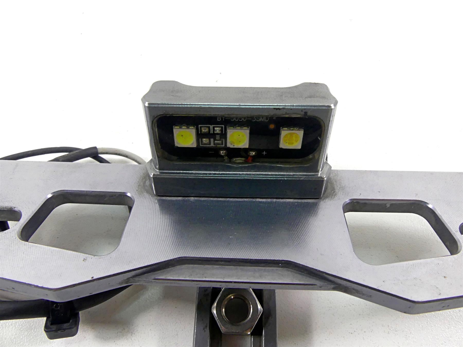 2012 Ducati Monster 1100 EVO Fender Eliminator Short License Plate Holder Set {{ shop.shopifyCountryName }} - Mototech271