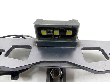 2012 Ducati Monster 1100 EVO Fender Eliminator Short License Plate Holder Set {{ shop.shopifyCountryName }} - Mototech271
