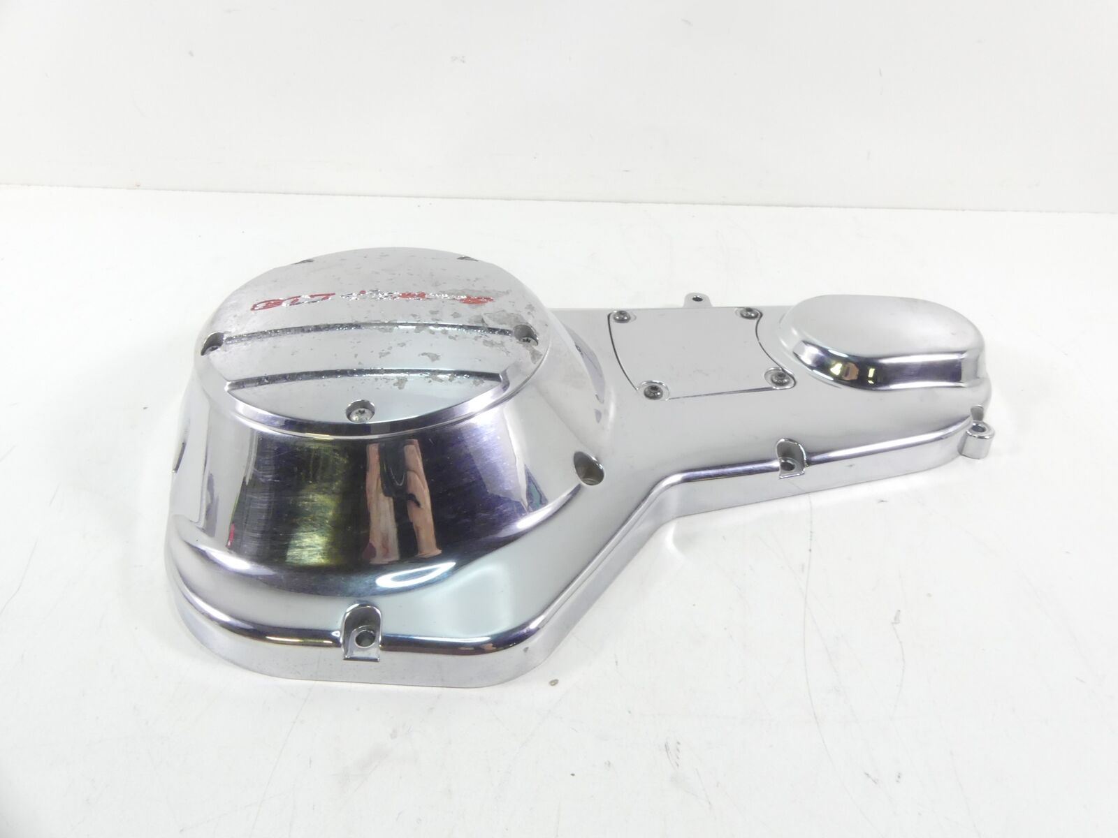 2006 Harley Touring FLHCU SE CVO Outer Primary Drive Clutch Cover 60685-04A {{ shop.shopifyCountryName }} - Mototech271