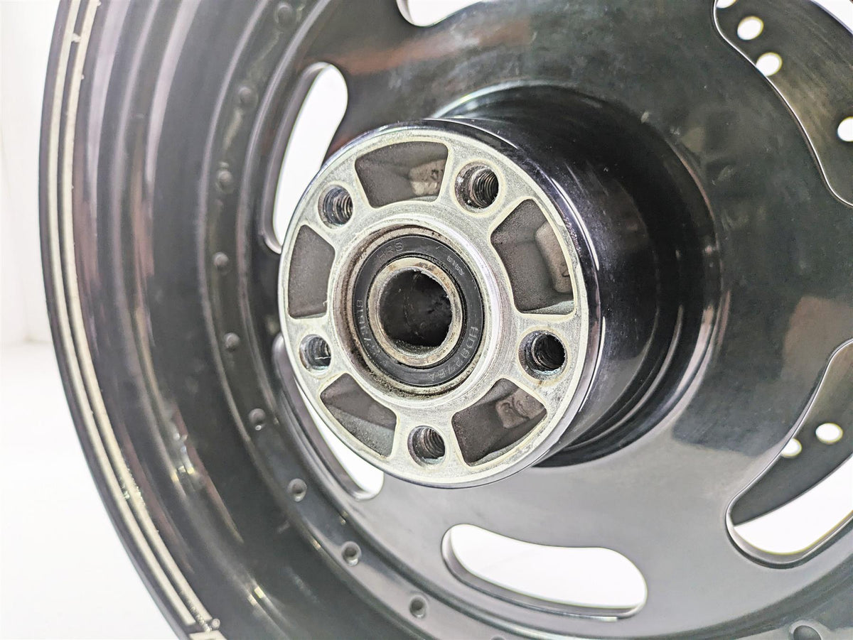 2014 Harley FXDF Dyna Fat Bob Rear Wheel Rim 16x5 Black - Read 40900261 {{ shop.shopifyCountryName }} - Mototech271