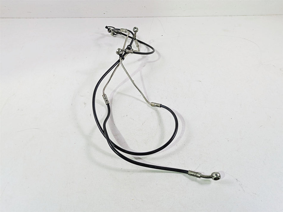 2013 Ducati Hypermotard 821 SP Front Abs Brake Line Hose Set 61811511A 61811501A {{ shop.shopifyCountryName }} - Mototech271