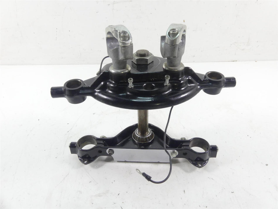 2005 Harley Touring CVO FLHTCSE Electra Glide Upper Lower Triple Tree 45446-87A {{ shop.shopifyCountryName }} - Mototech271