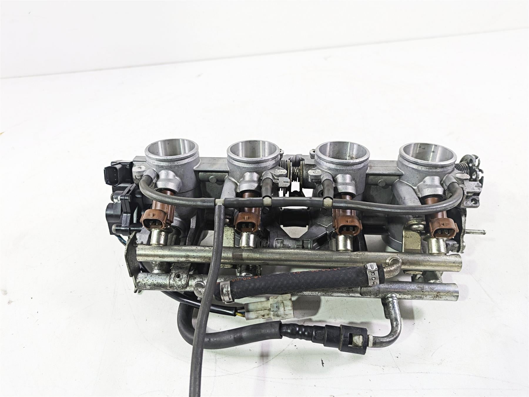 2007 Suzuki GSXR600 Mikuni Throttle Body Bodies FOR PARTS 13405-01H00 13405-01H02 {{ shop.shopifyCountryName }} - Mototech271
