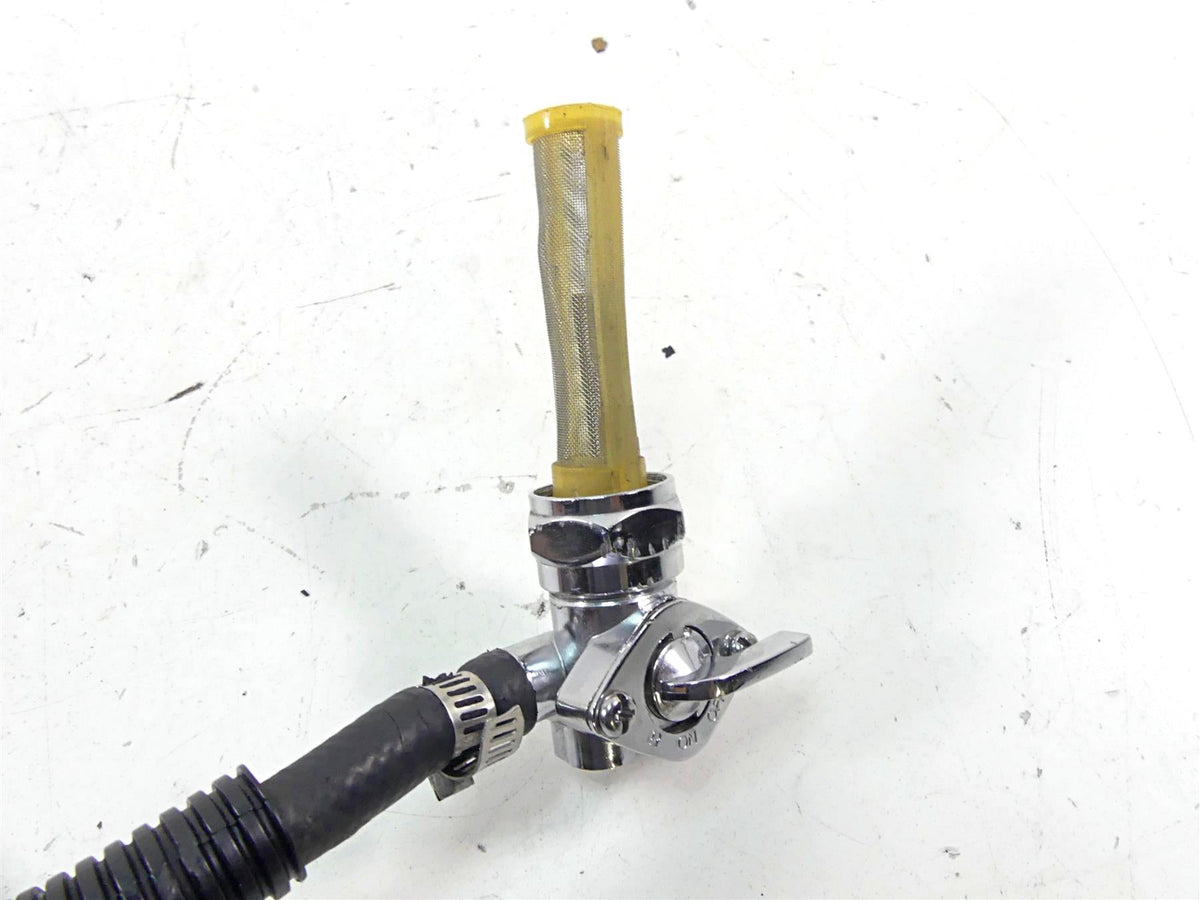 2002 Harley Touring FLHTC Electra Glide Chrome Fuel Gas Valve Petcock 61338-02 {{ shop.shopifyCountryName }} - Mototech271