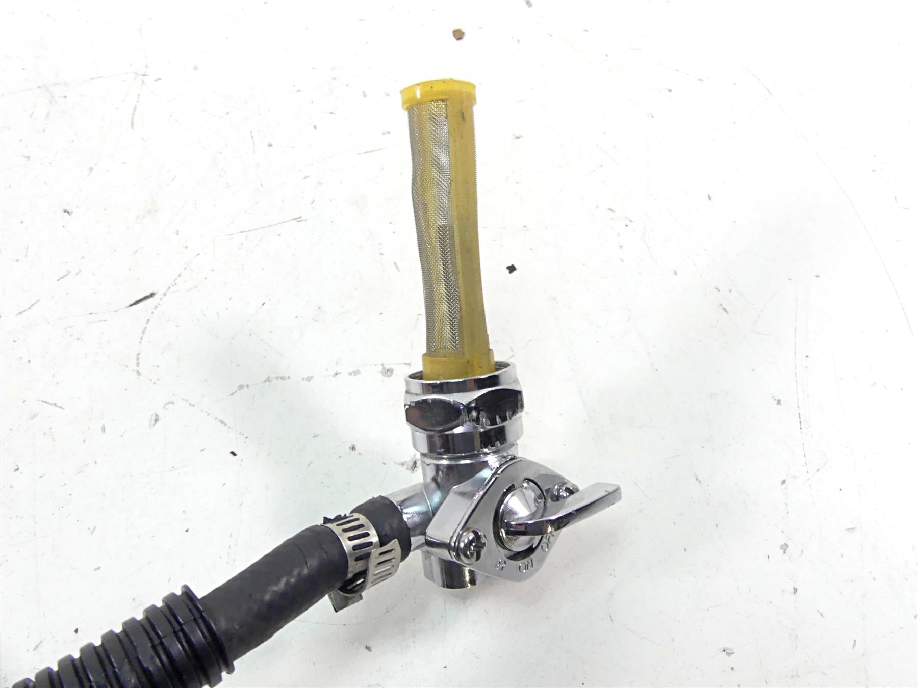 2002 Harley Touring FLHTC Electra Glide Chrome Fuel Gas Valve Petcock 61338-02 {{ shop.shopifyCountryName }} - Mototech271