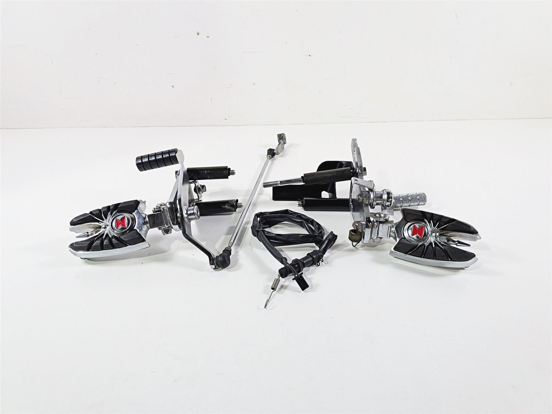 2003 Honda V-Twin VTX1800 C Front Foot Peg Shifter Brake Pedal Set 50615-MCH-C10 {{ shop.shopifyCountryName }} - Mototech271