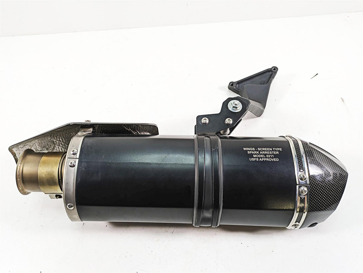 2018 KTM 1090 Adventure R Wings Slip On Titanium Carbon Exhaust Muffler Pipe {{ shop.shopifyCountryName }} - Mototech271