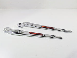 2014 Harley FXDF Dyna Fat Bob Rear Fender Chrome Struts Braces 59281-08 59410-08