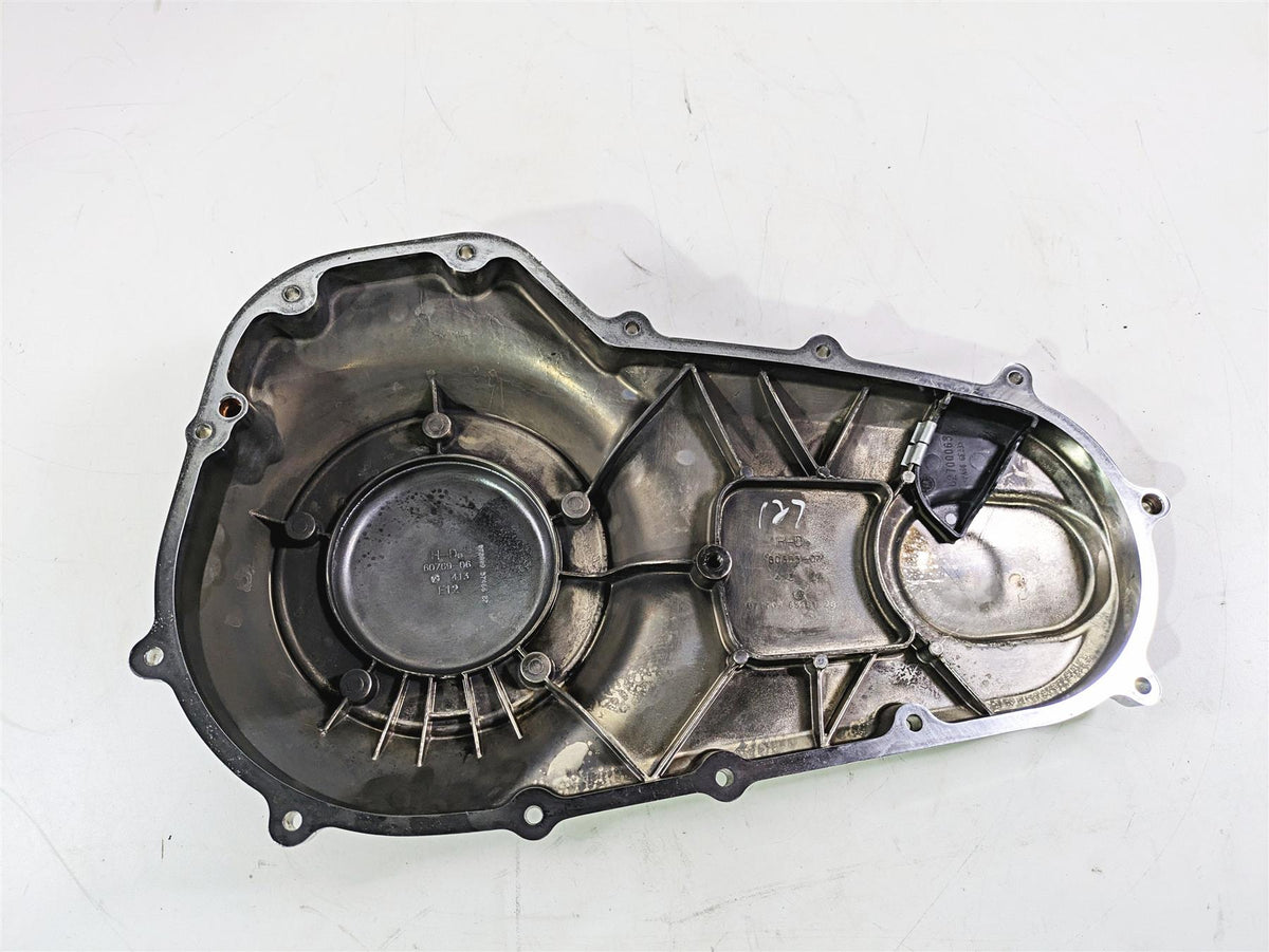 2010 Harley Touring FLHX Street Glide Outer Primary Drive Clutch Cover 60685-07 {{ shop.shopifyCountryName }} - Mototech271