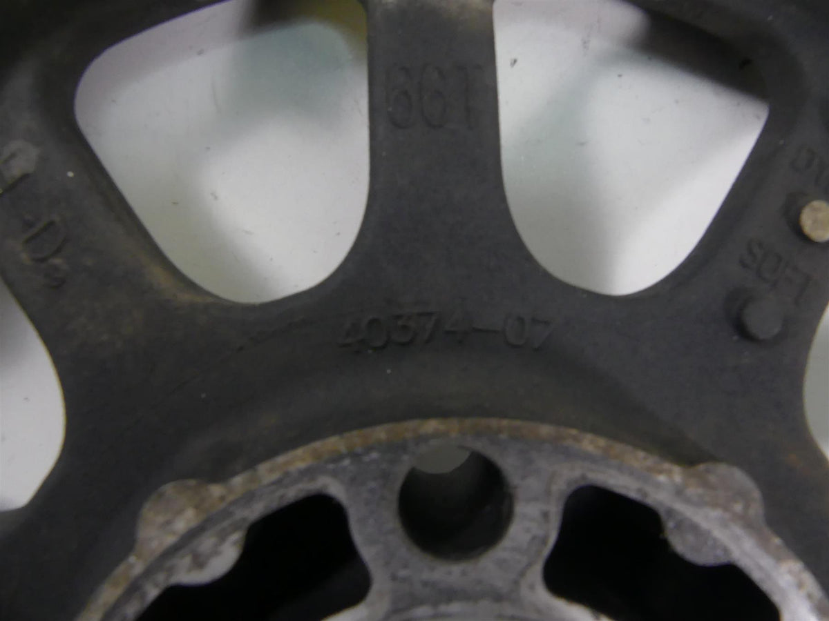 2011 Harley FXDWG Dyna Wide Glide Rear Belt Pulley Sprocket 66T 1" 40374-07 {{ shop.shopifyCountryName }} - Mototech271