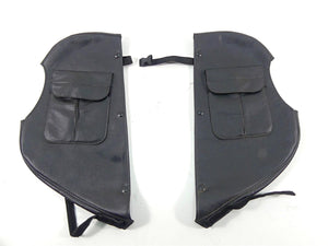 2003 Harley Touring FLHTCI E-Glide 100TH Highway Crash Bar Leather Bag Set | Mototech271