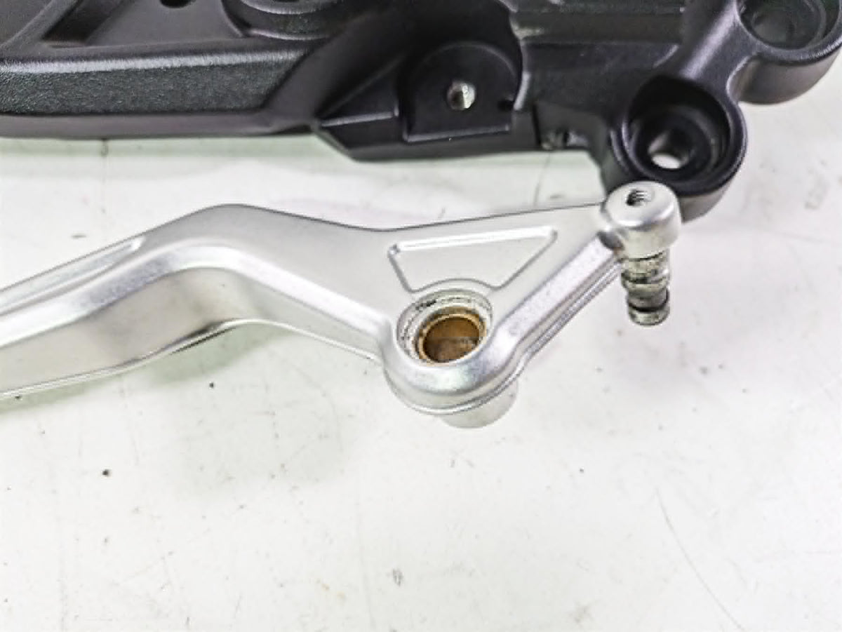 2018 Ducati Hypermotard 939 SP Right Foot Peg Bracket & Brake Pedal 82412101CA {{ shop.shopifyCountryName }} - Mototech271