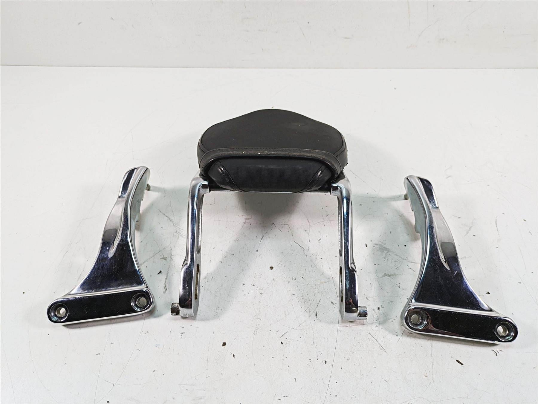 2009 Harley FXCWC Softail Rocker C Rear Seat & Support Mount Set -Read 51691-08 {{ shop.shopifyCountryName }} - Mototech271