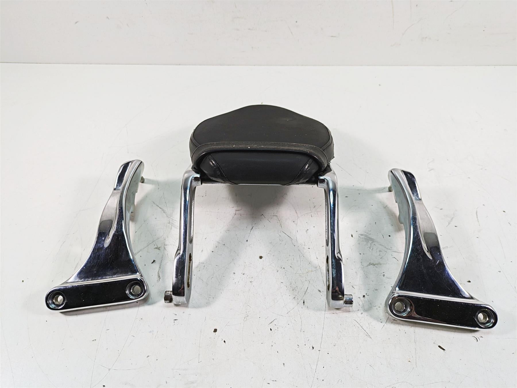 2009 Harley FXCWC Softail Rocker C Rear Seat & Support Mount Set -Read ...