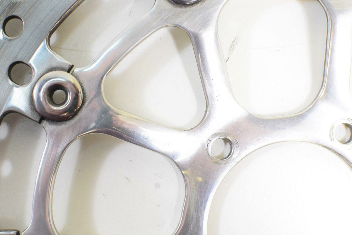 2008 Ducati 848 Front Polished Brake Disc Rotor Set 49240851A {{ shop.shopifyCountryName }} - Mototech271