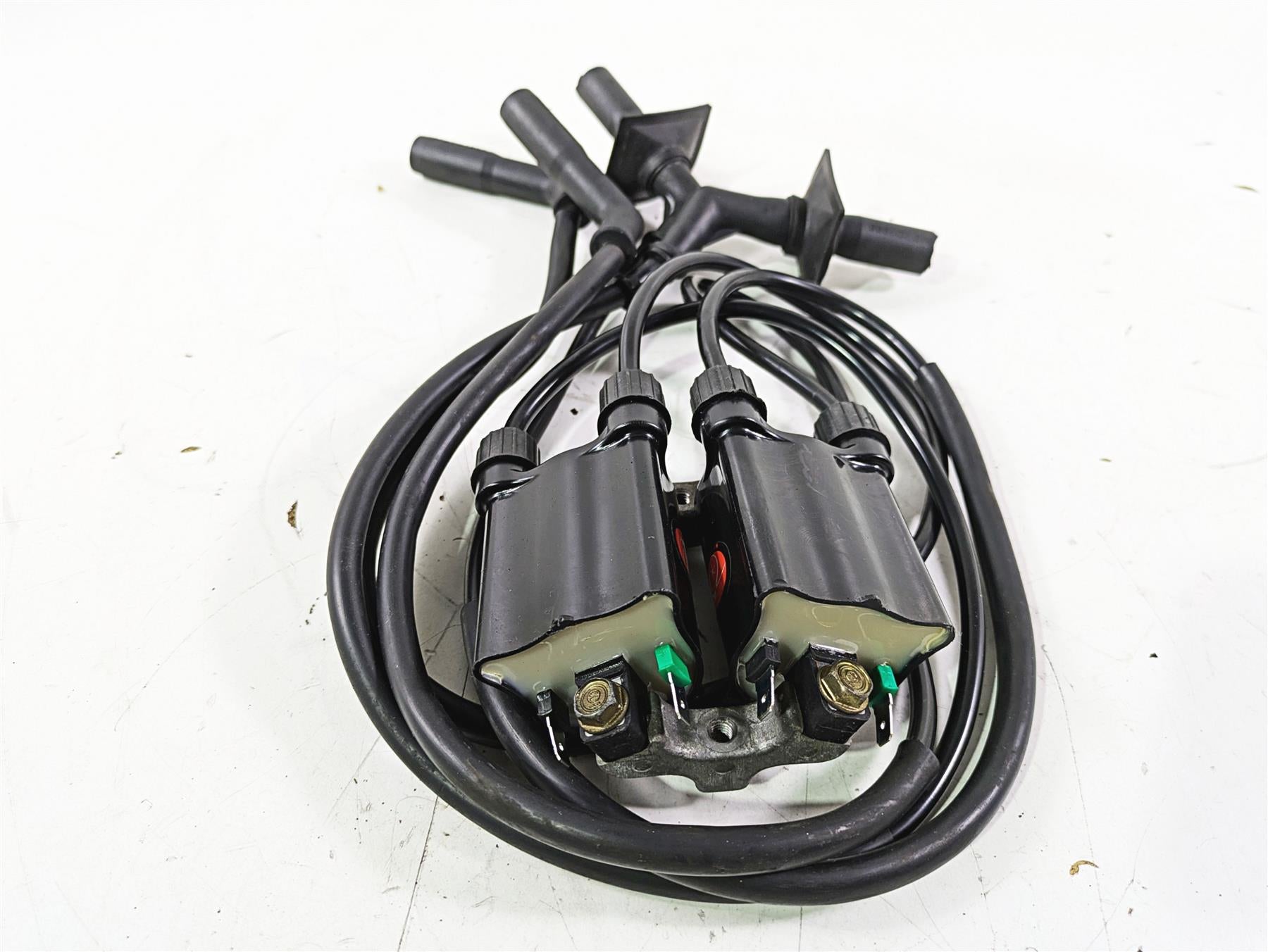 2001 Honda VT1100 Shadow Sabre Ignition Coil Wires Plugs Set 30510-MCC-003 {{ shop.shopifyCountryName }} - Mototech271