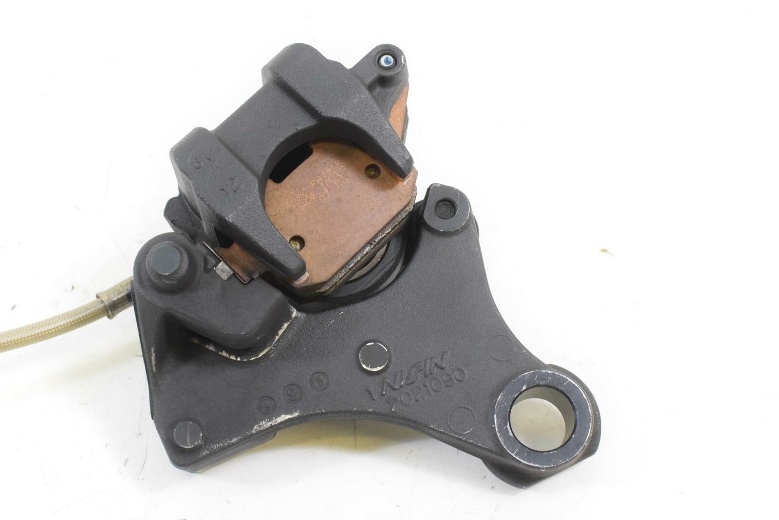2009 Triumph Daytona 675 Nissin Rear Brake Caliper Pads Bracket T2021410 {{ shop.shopifyCountryName }} - Mototech271