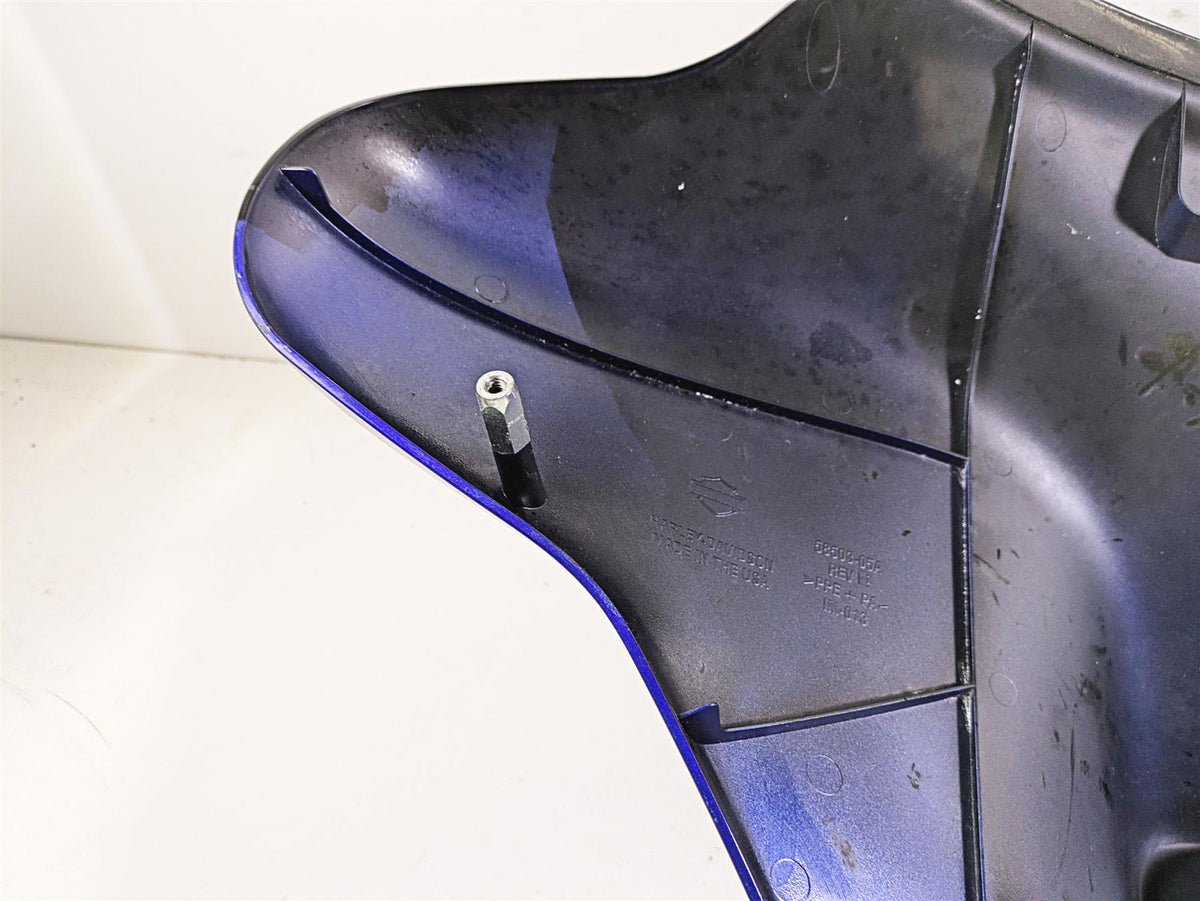 2011 Harley Touring FLHTCUSE CVO E-Glide Front Outer Fairing Blue 58503-05A {{ shop.shopifyCountryName }} - Mototech271