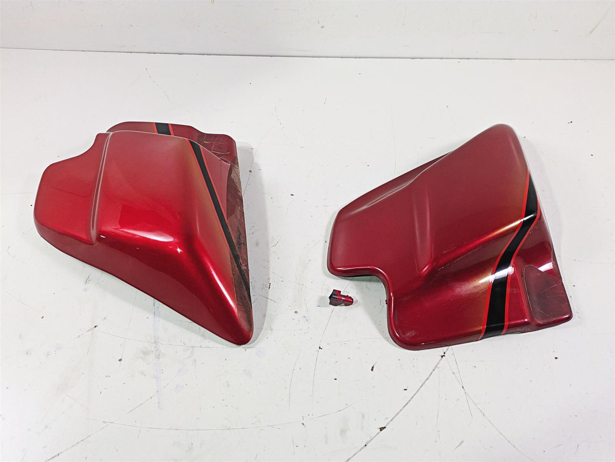 2007 Harley Touring FLHTCU SE CVO E-Glide Side Cover Cherry Black Ice 66048-97 {{ shop.shopifyCountryName }} - Mototech271
