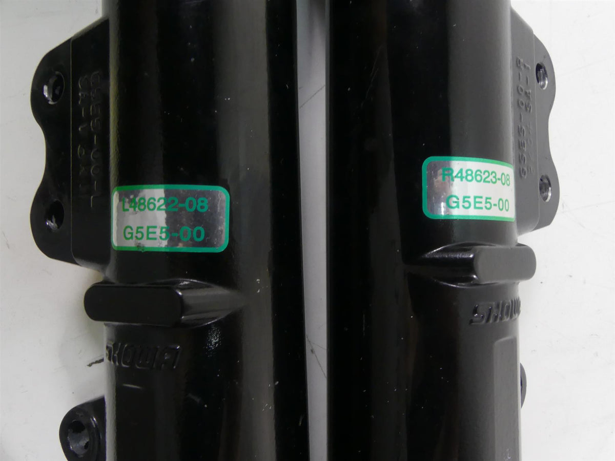 2009 Harley FXDF Dyna Fat Bob Straight Showa Front Fork Leg Set - 49mm 48623-08A {{ shop.shopifyCountryName }} - Mototech271