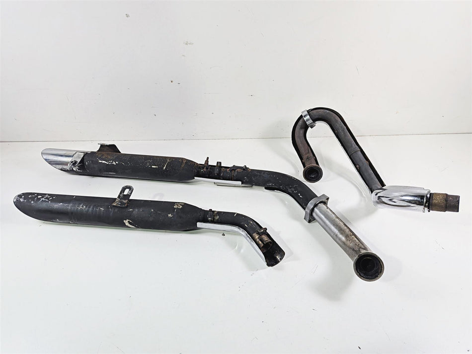 2001 Suzuki VZ800 Marauder Cobra True Duals Exhaust Muffler Header Set {{ shop.shopifyCountryName }} - Mototech271