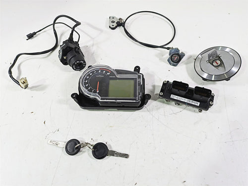 2016 Moto Guzzi Stelvio 1200 8V NTX Speedo Ignition Switch Key Lock 36k 897645 | Mototech271
