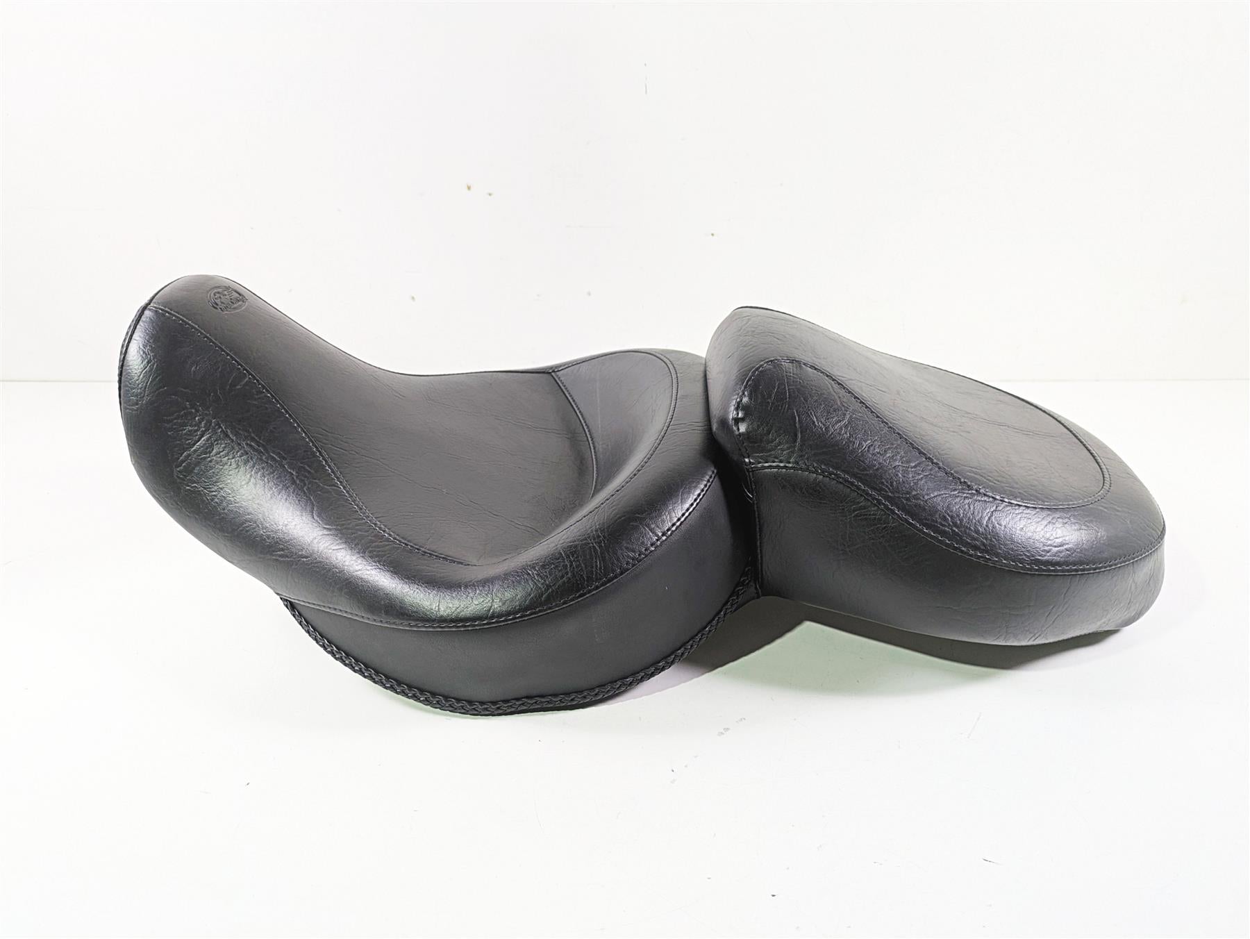 2014 Harley FXDF Dyna Fat Bob Mustang Wide Touring Vintage Seat 75535 {{ shop.shopifyCountryName }} - Mototech271