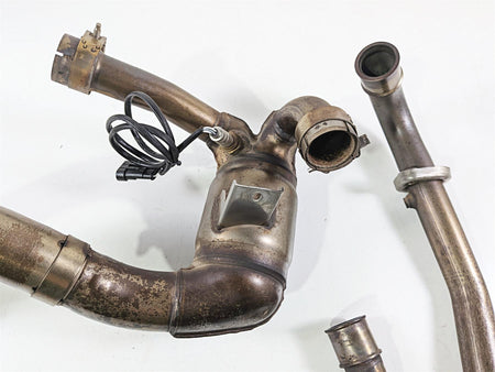 2009 Ducati Hypermotard 1100 S Oem Stock Header, Mid Pipe & Servo 57221451A-Mototech271