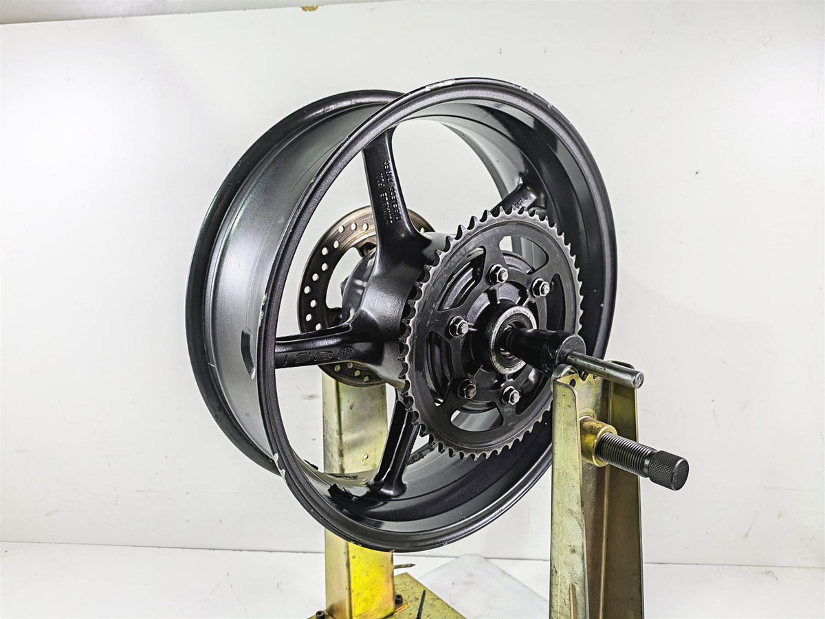 2012 Triumph Daytona 675 17x5.5 Rear Wheel Rim Graphite T2010842 {{ shop.shopifyCountryName }} - Mototech271