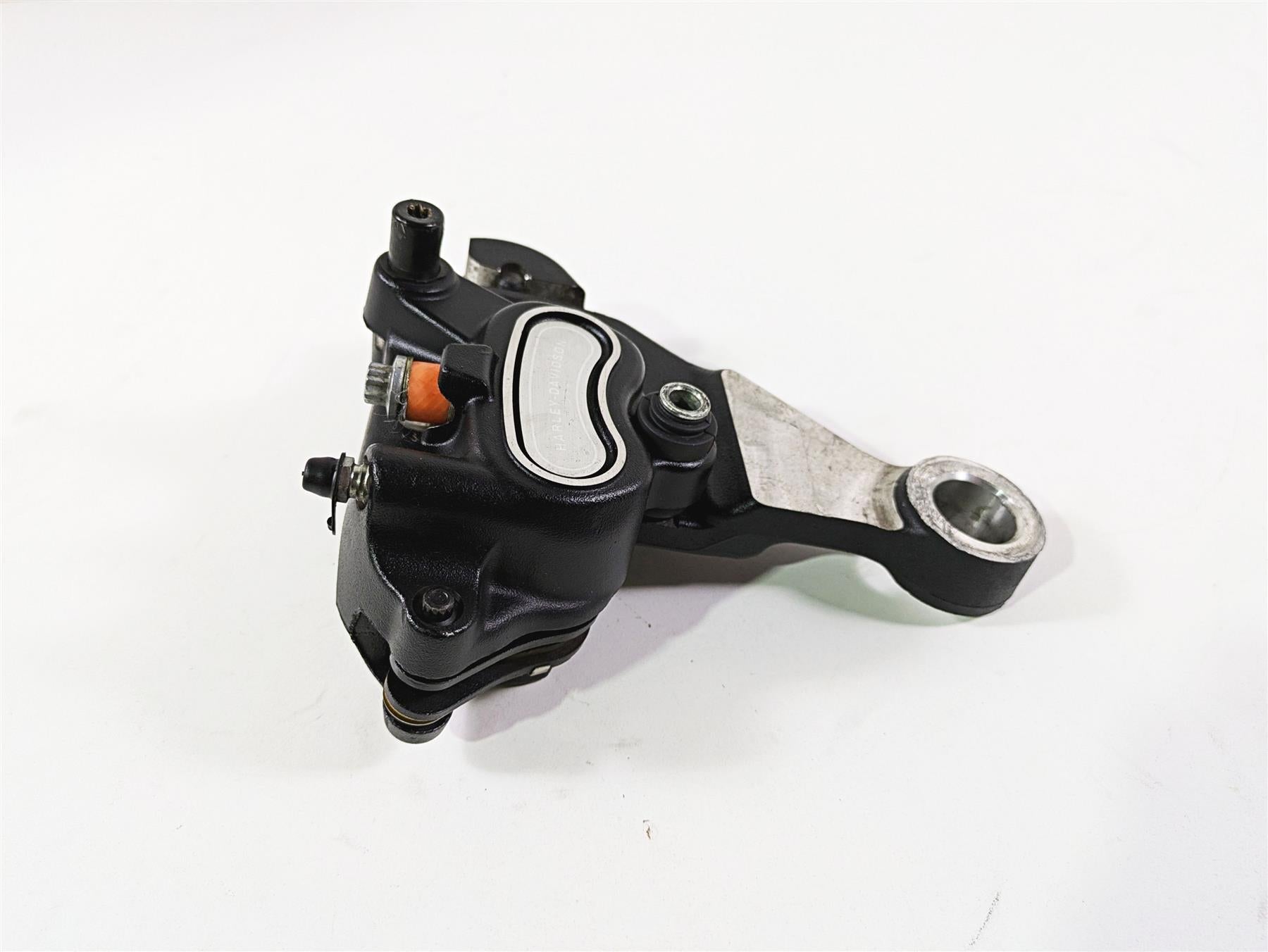 2009 Harley FLSTSB Cross Bones Rear Brake Caliper & Bracket 40908-08 42895-08A {{ shop.shopifyCountryName }} - Mototech271