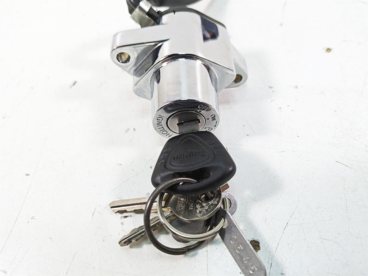 2011 Triumph America Ignition Switch Key Lock Set T2500782 T2500783 {{ shop.shopifyCountryName }} - Mototech271