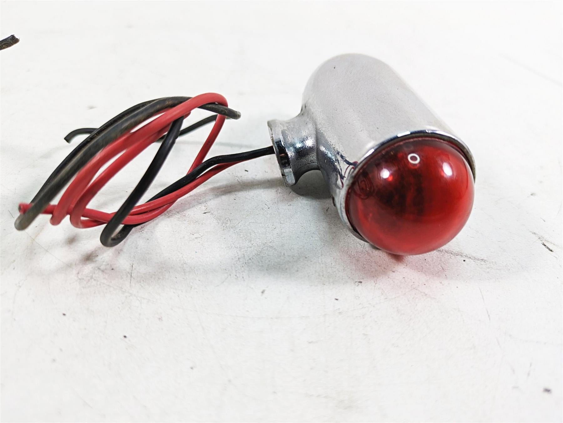 1999 Harley Touring FLHTC Electra Glide Trunk Side Light Lamp Chrome Set {{ shop.shopifyCountryName }} - Mototech271