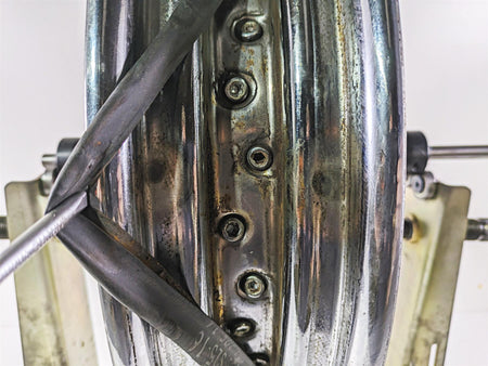 2003 Harley FLSTC Softail Heritage 100th Rear Wheel Rim 15x3 -READ 40700-05A {{ shop.shopifyCountryName }} - Mototech271