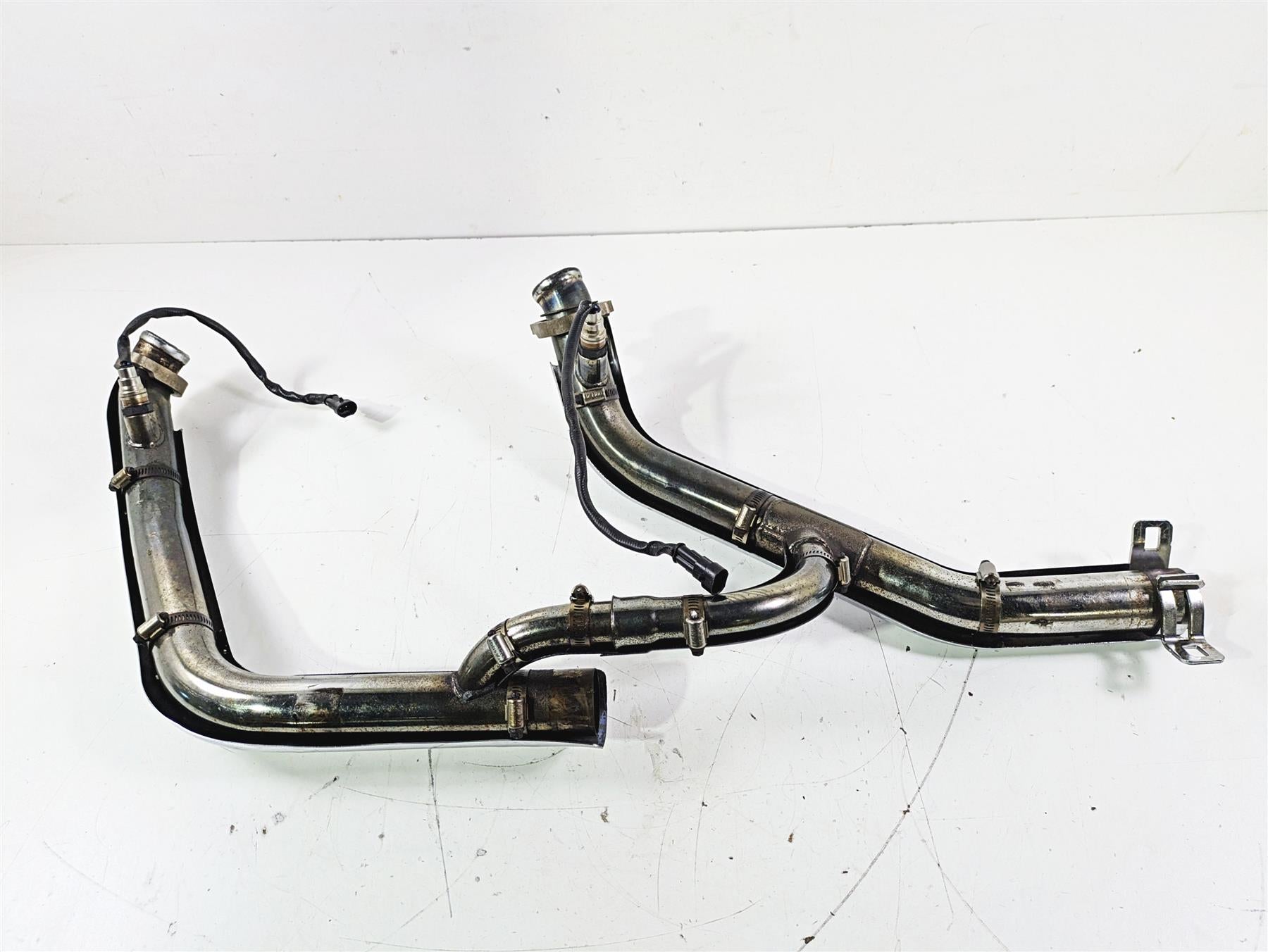 2007 Harley FXDWG Dyna Wide Glide Exhaust Header Manifold Set 65631-06 {{ shop.shopifyCountryName }} - Mototech271