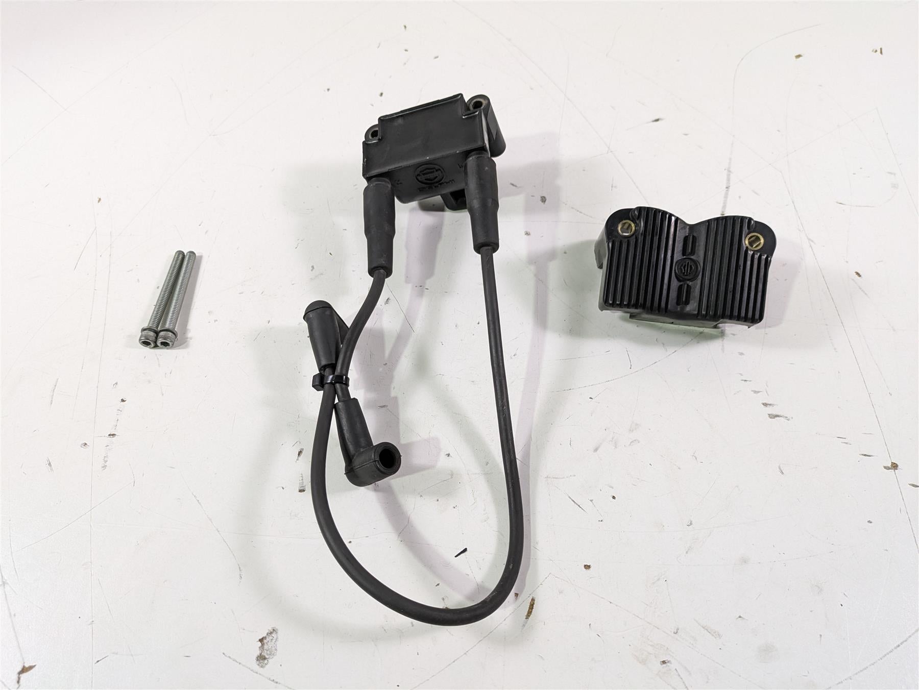 2015 Harley FXDL Dyna Low Rider Delphi Ignition Coil Wires Plugs 31696-07A | Mototech271