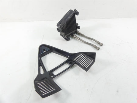 2006 Ducati 999 Biposto Oil Cooler Radiator + Cover & Lines 54840421A {{ shop.shopifyCountryName }} - Mototech271