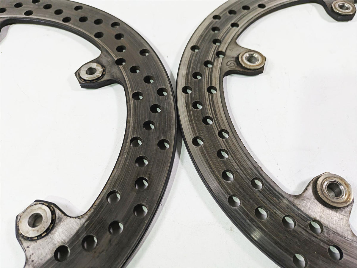 2010 BMW R1200RT K26 Front Brembo Brake Disc Rotor Set 320mm 34117711428 {{ shop.shopifyCountryName }} - Mototech271