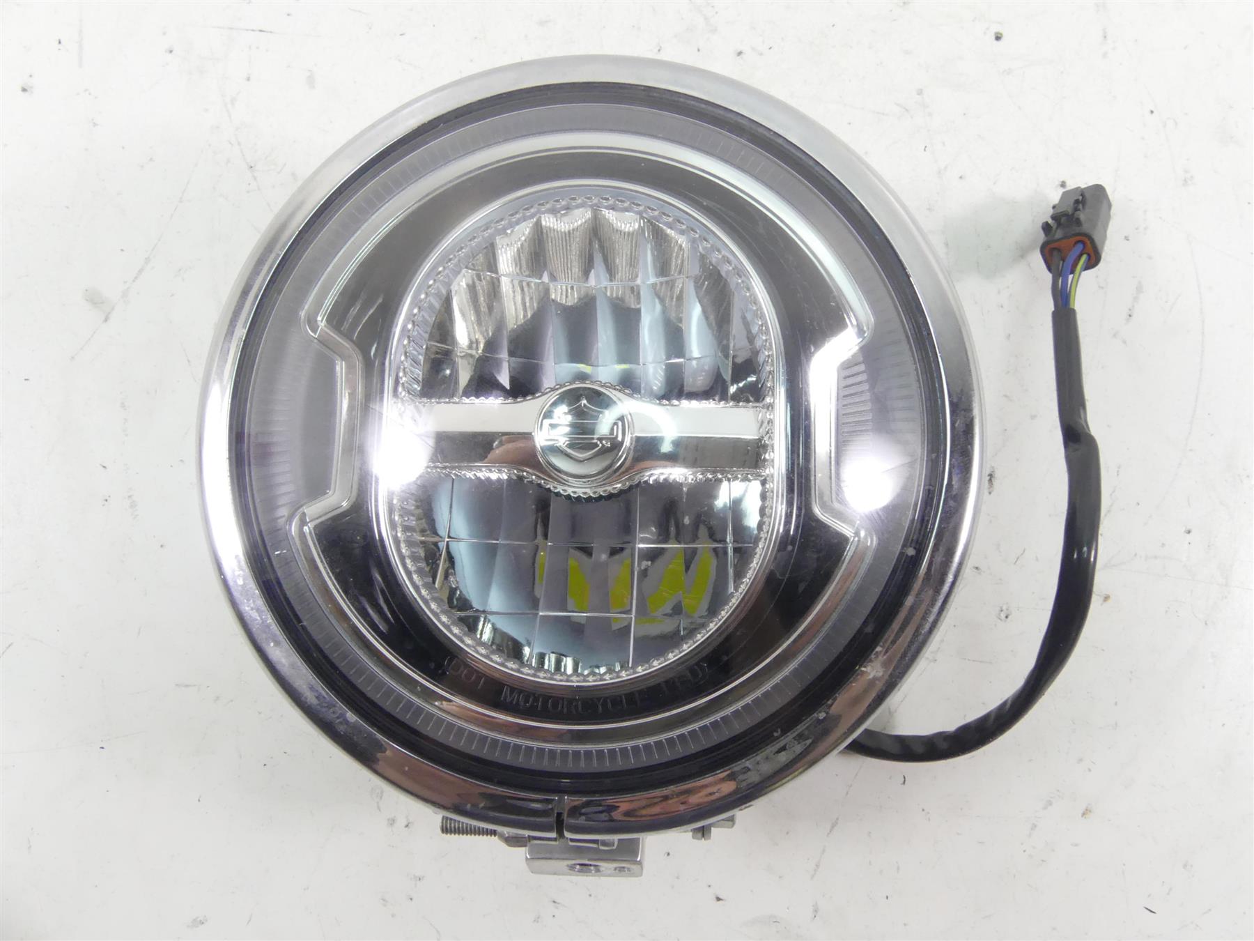 2018 Harley Softail FXBB Street Bob Headlight Head Light Lamp & Bracket 67700345 {{ shop.shopifyCountryName }} - Mototech271