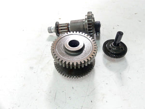 2012 Kawasaki ZX1400 ZX14R Ninja Starter Clutch Gear Set 16085-0596 13194-3704 | Mototech271