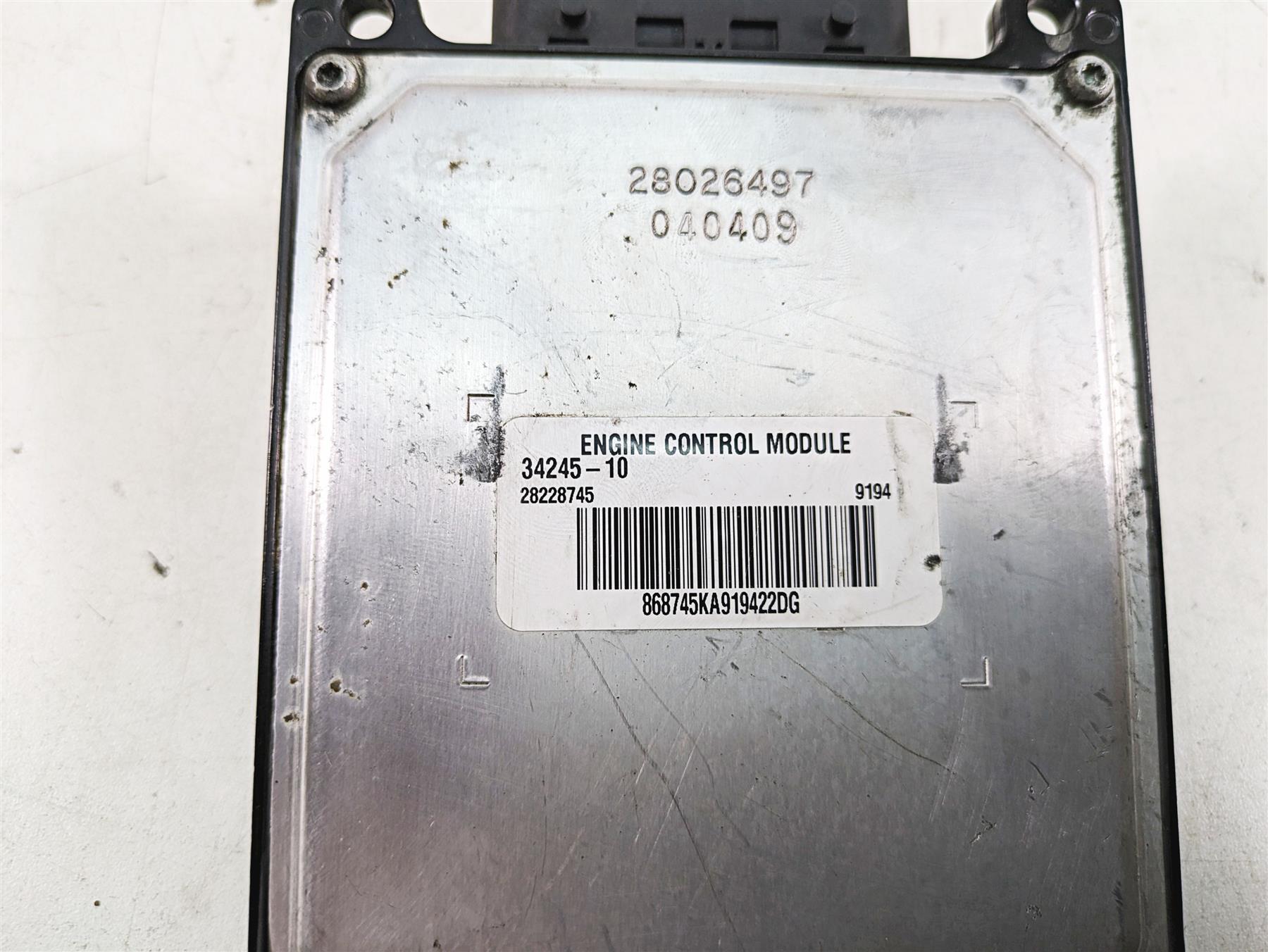 2010 Harley Touring FLHTCU Electra Glide Cdi Ecm Engine Control Module 34245-10 {{ shop.shopifyCountryName }} - Mototech271