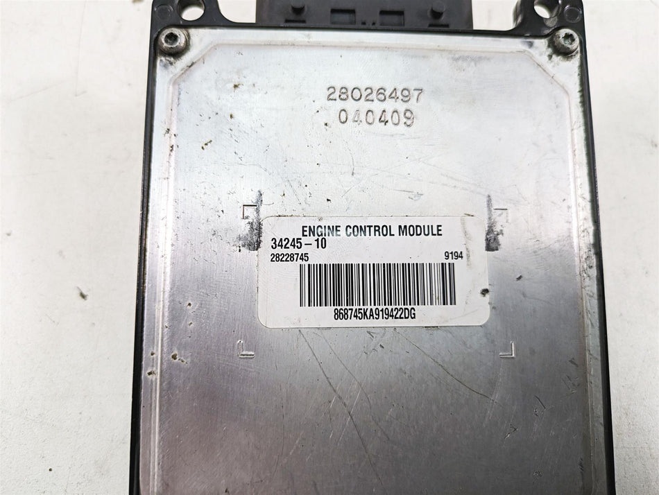 2010 Harley Touring FLHTCU Electra Glide Cdi Ecm Engine Control Module 34245-10 {{ shop.shopifyCountryName }} - Mototech271