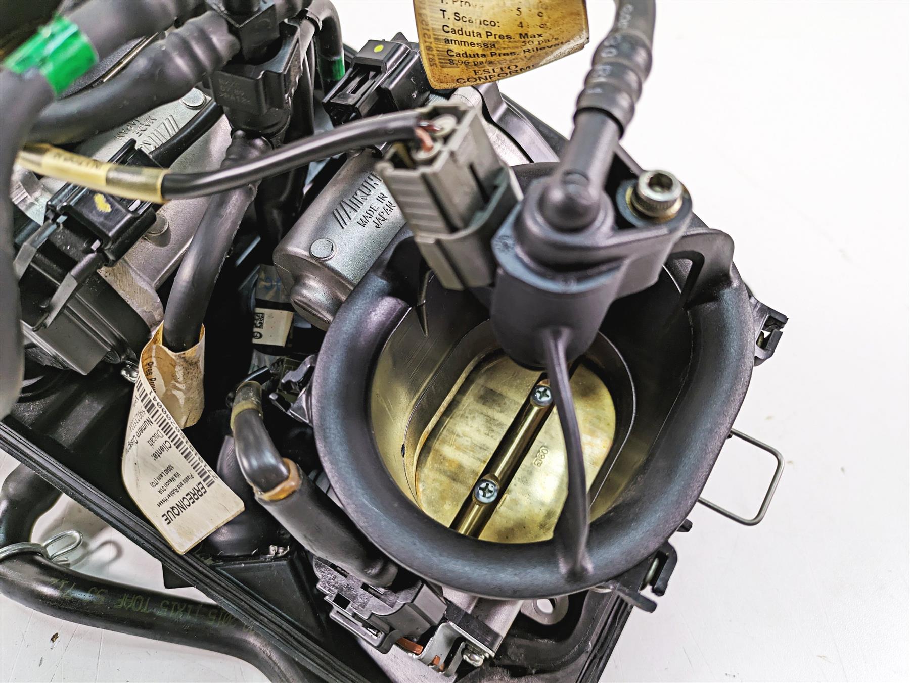 2016 Ducati Panigale 1299 S Mikuni Throttle Body Bodies & Wiring 28240893A {{ shop.shopifyCountryName }} - Mototech271