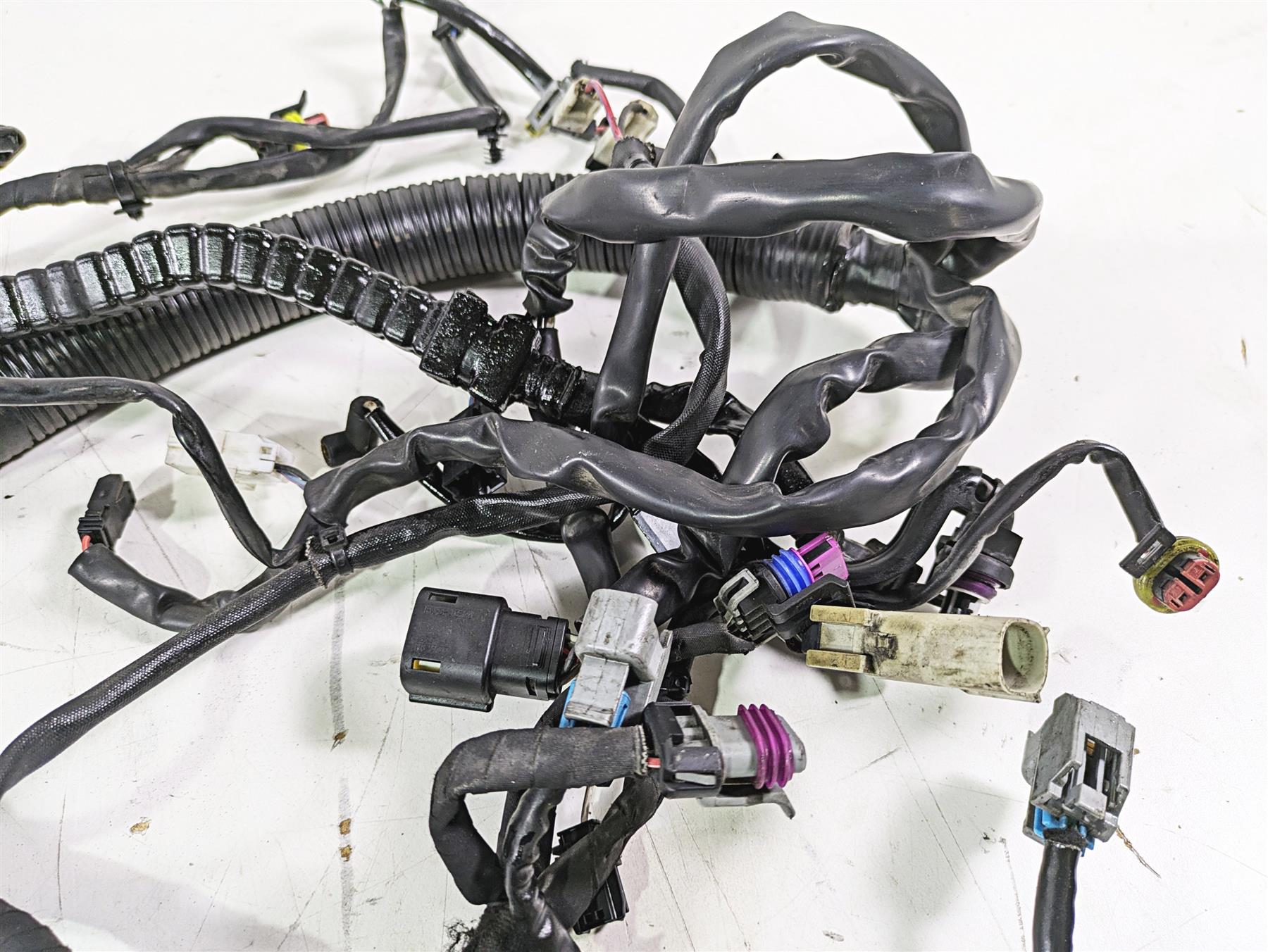 2015 Harley FXDL Dyna Low Rider Main Wiring Harness Loom -No Abs 71072-12A {{ shop.shopifyCountryName }} - Mototech271
