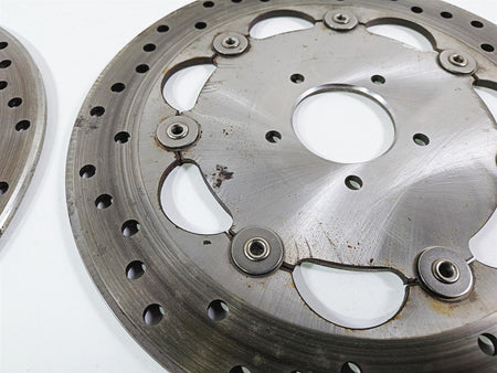 2011 Harley FXDF Dyna Fat Bob Front Brake Rotor Disc Set 4.9mm 42040-06 {{ shop.shopifyCountryName }} - Mototech271
