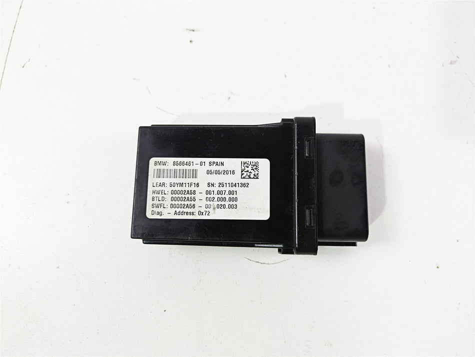2016 BMW R1200RS K54 Light Control Unit Module 8566461 {{ shop.shopifyCountryName }} - Mototech271