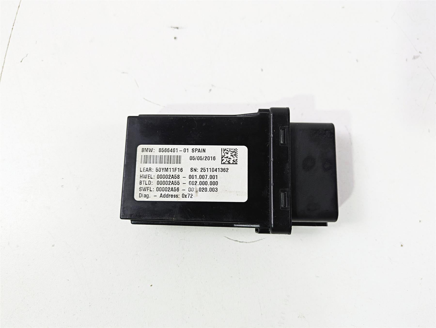 2016 BMW R1200RS K54 Light Control Unit Module 8566461 | Mototech271