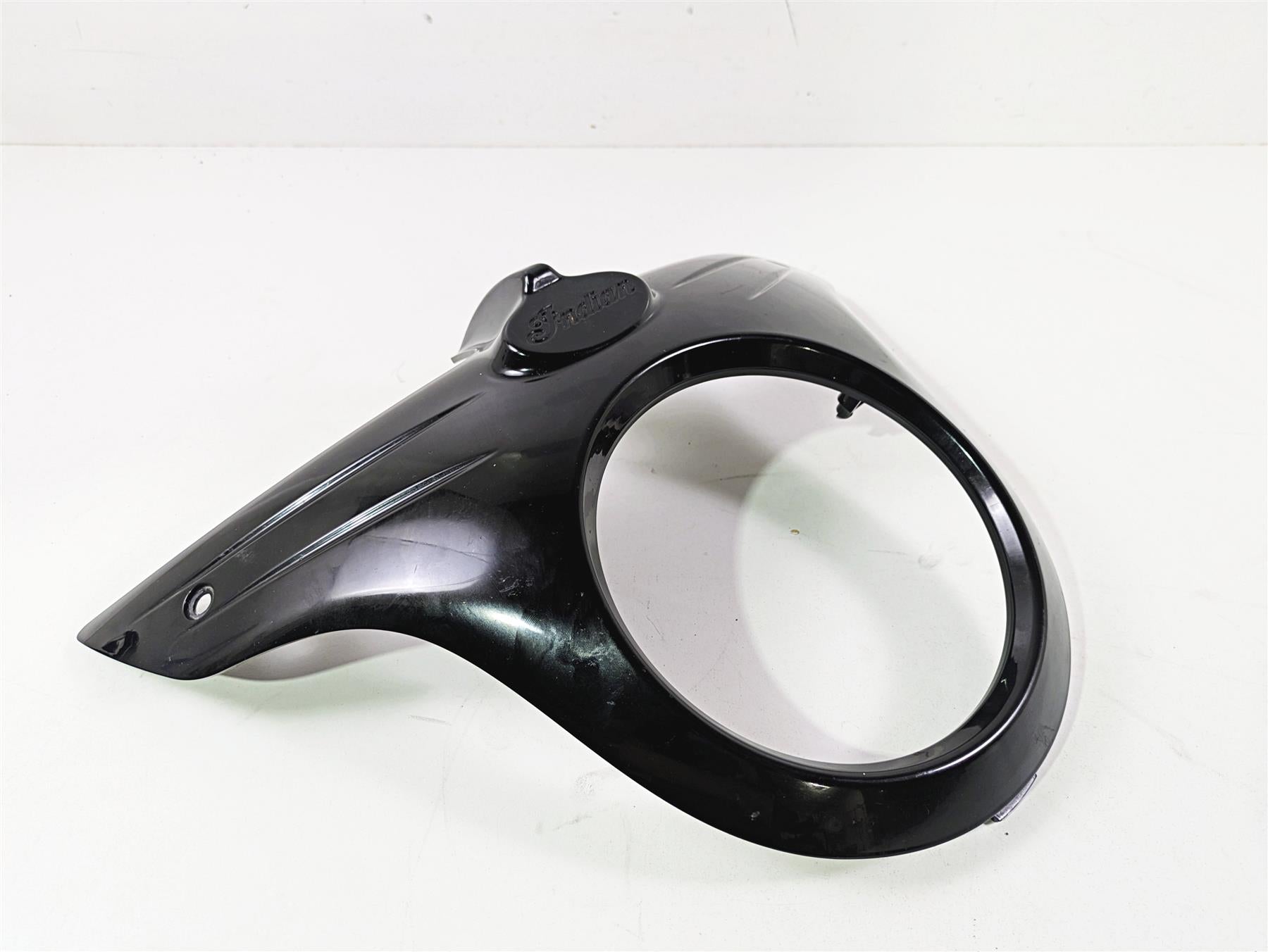 2017 Indian Chieftain Limited Black Headlight Cover Bezel Fairing 5439889 {{ shop.shopifyCountryName }} - Mototech271