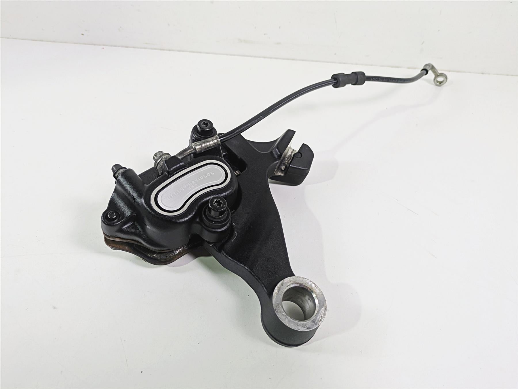 2014 Harley FXDF Dyna Fat Bob Rear Brake Caliper & Bracket 40908-08 {{ shop.shopifyCountryName }} - Mototech271